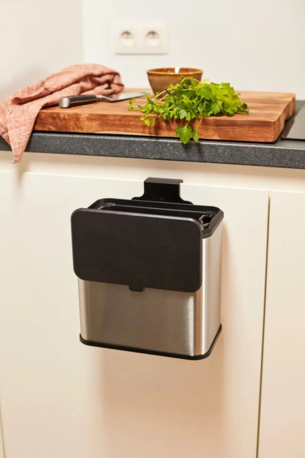 CASA KITCHEN Contenitore Armadio 5L Acciaio Inossidabile- Cestini Spazzatura