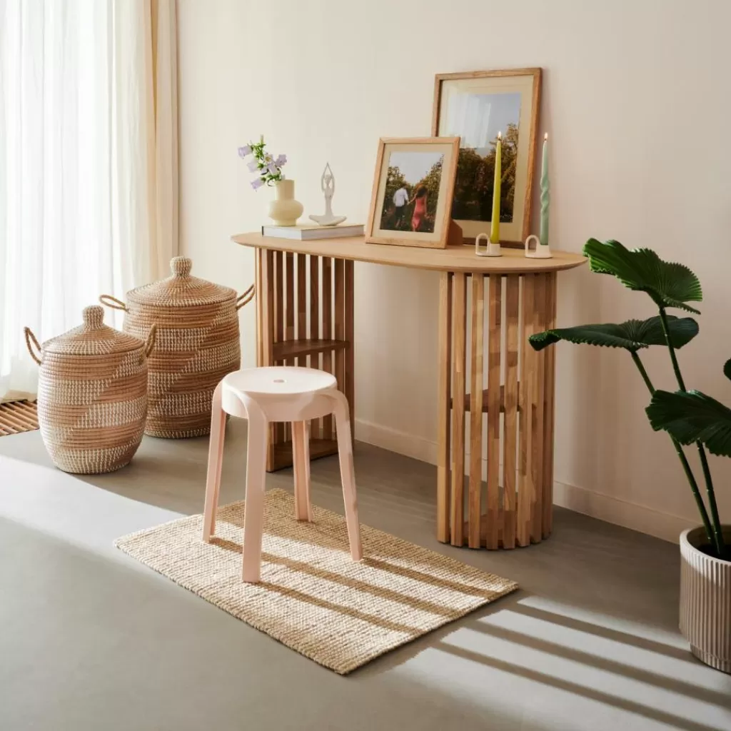 CASA LATTO Mobile Consolle Naturale- Scrivanie | Consolle