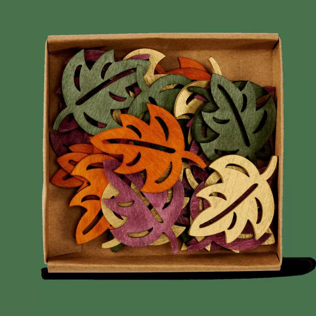 CASA LEAFY Deco Da Spargere Vari Colori- Autunno | Sabbia Decorativa
