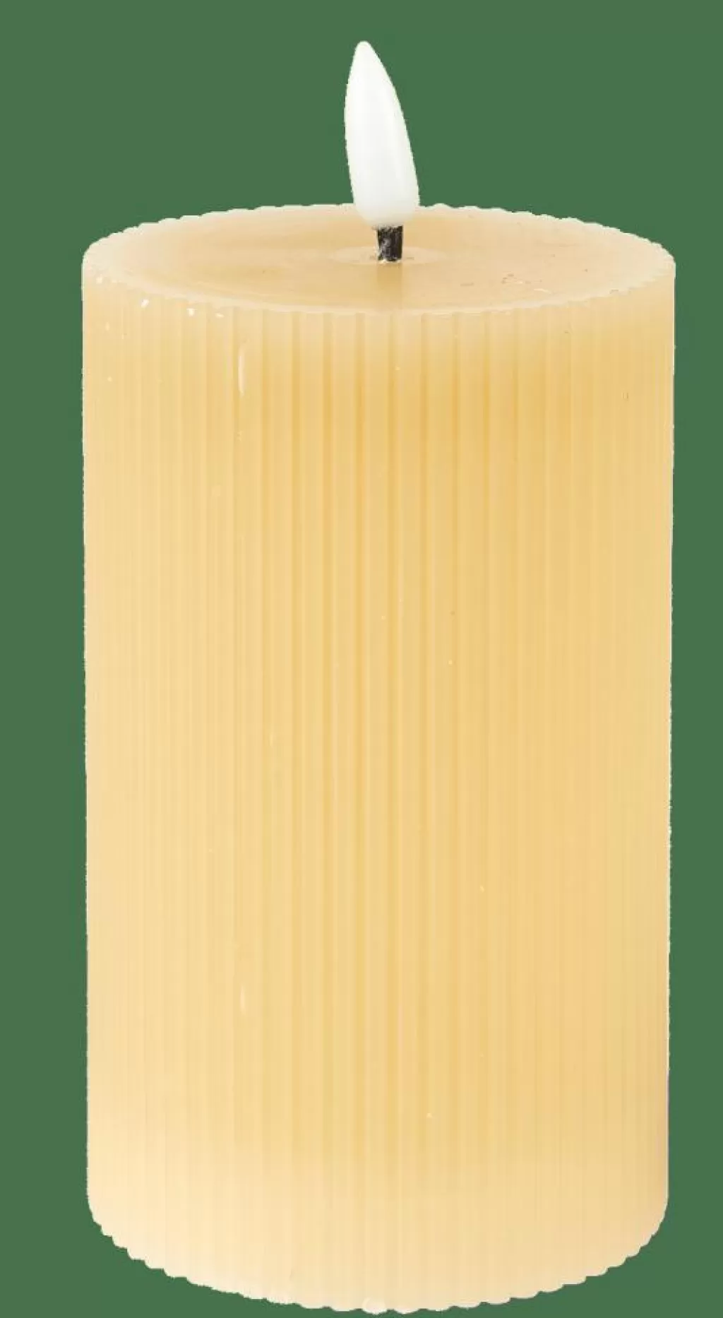 CASA LED Candela Con Luci Led Marrone- Candele Led