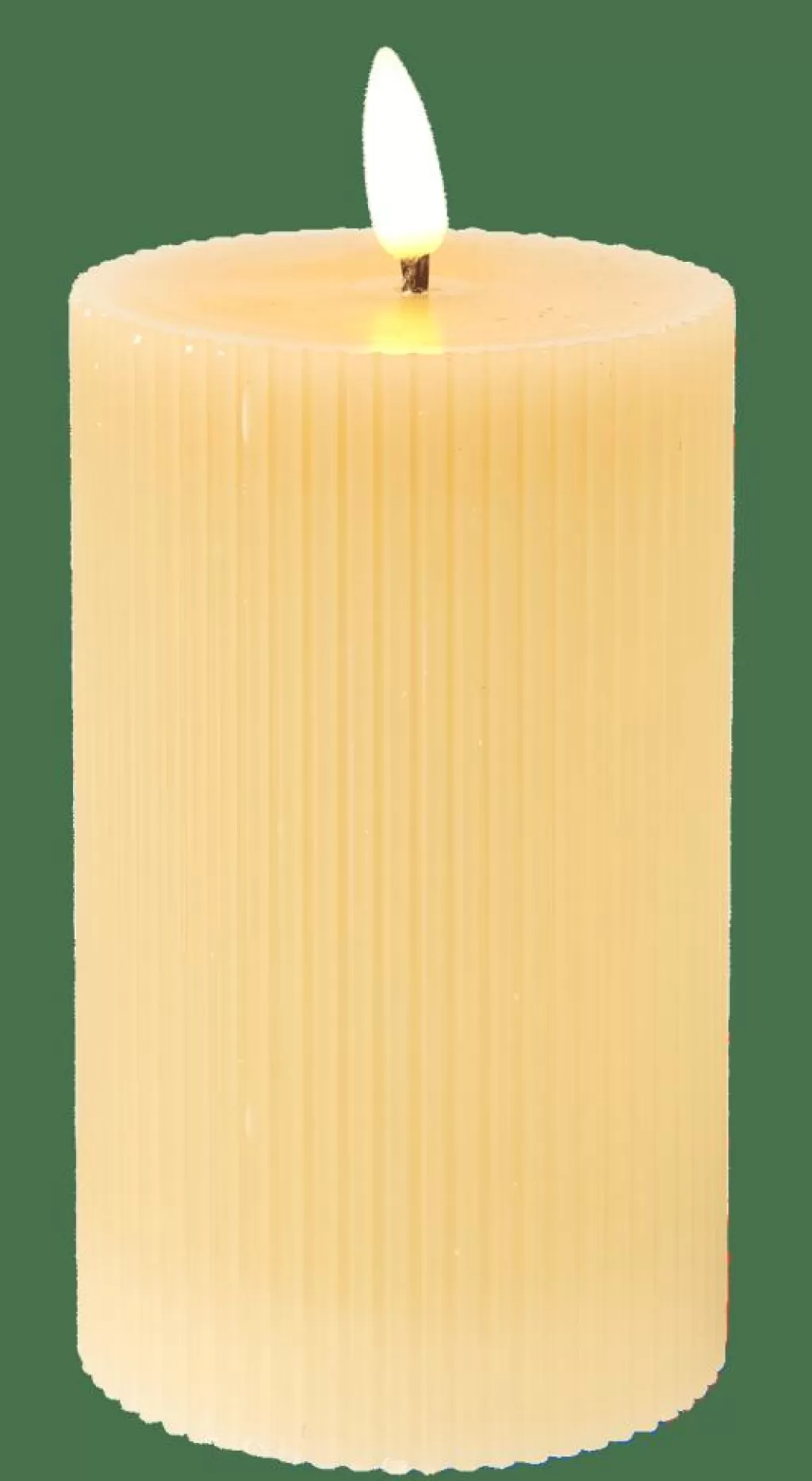 CASA LED Candela Con Luci Led Marrone- Candele Led