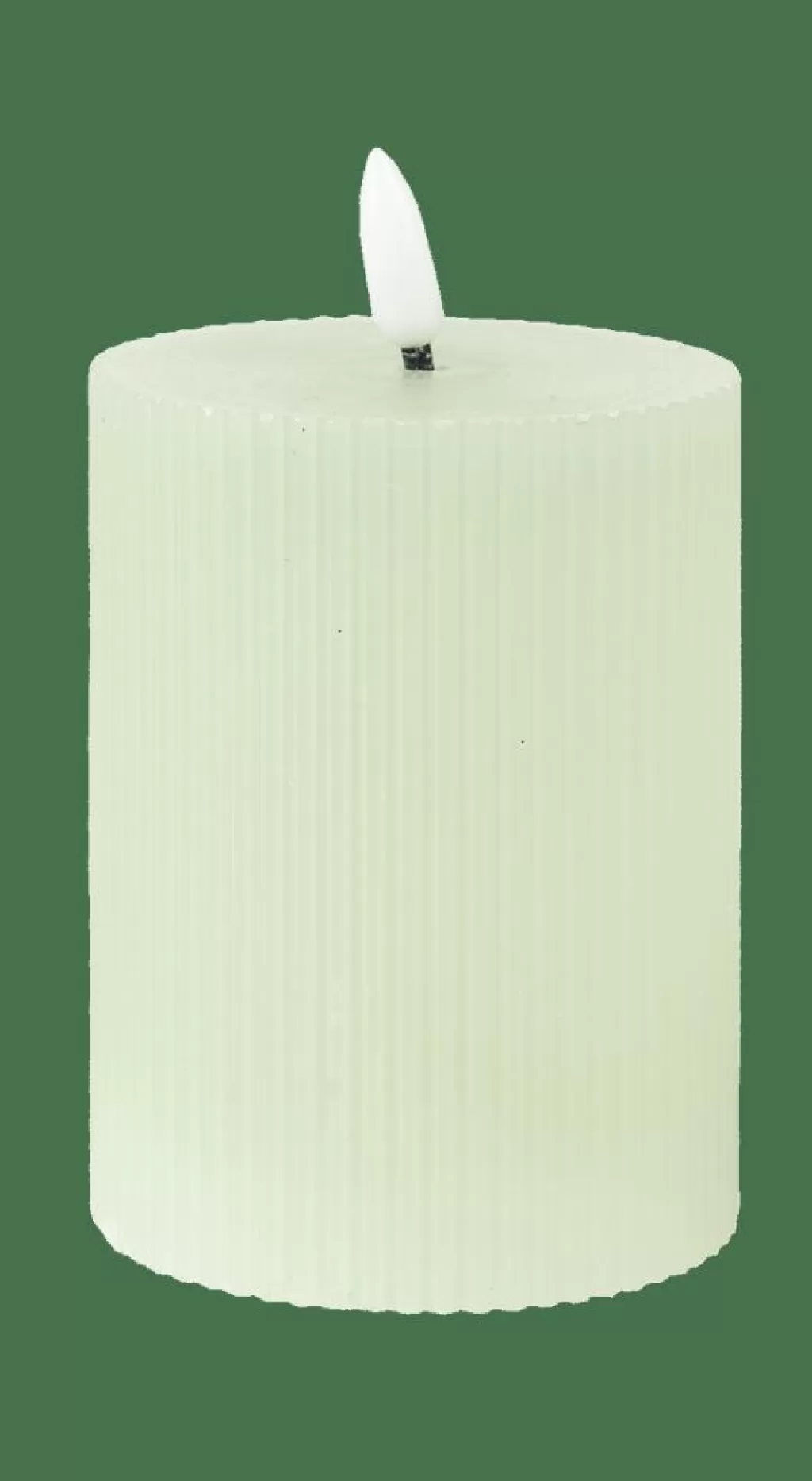 CASA LED Candela Con Luci Led Menta- Candele Led