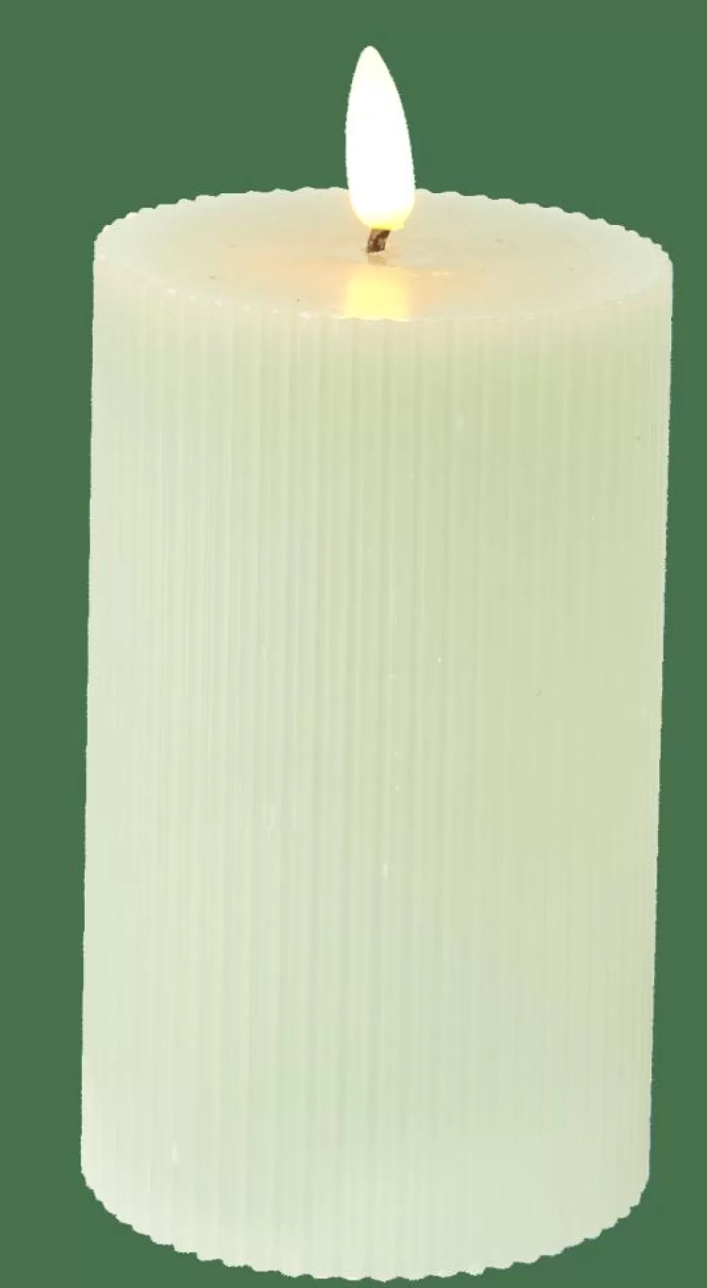 CASA LED Candela Con Luci Led Menta- Candele Led