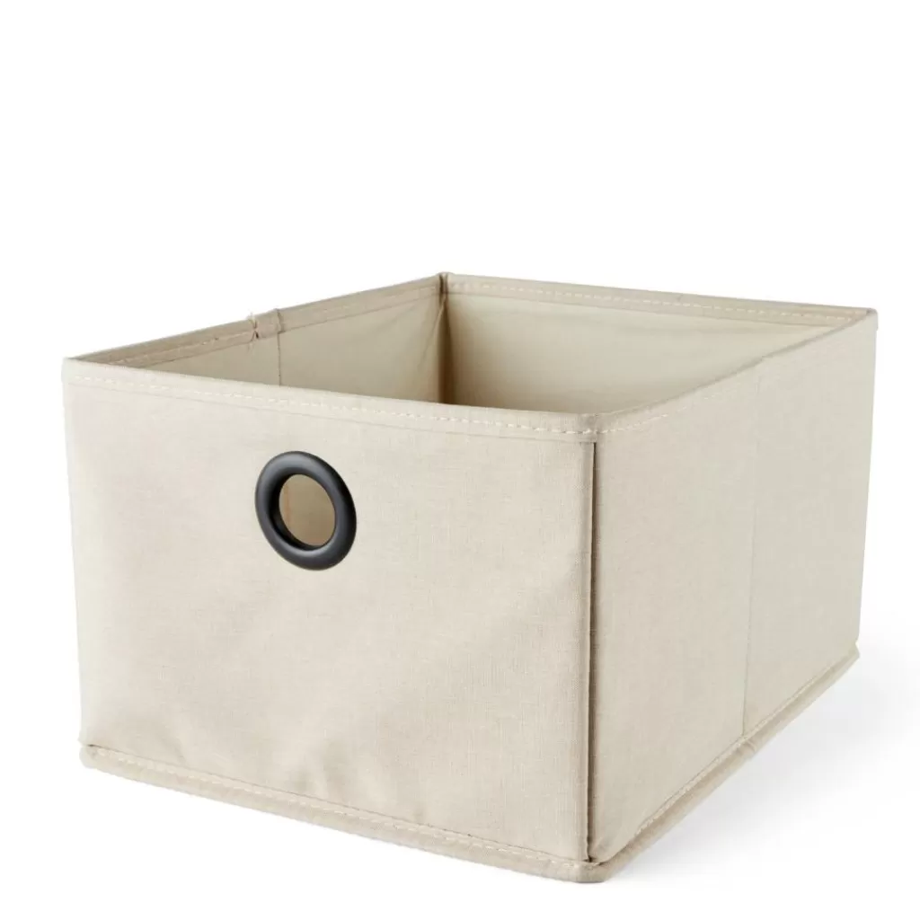 CASA LINOLUX Cesta Portatutto Beige- Cesti Cassetto