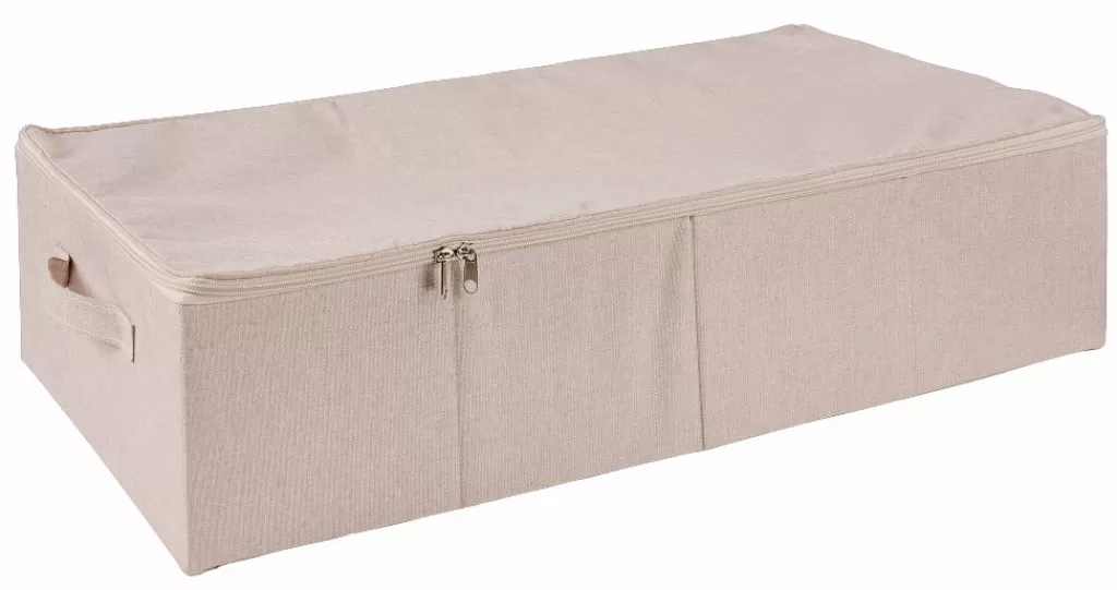 CASA LINOLUX Sacco Portatutto XL Con Zip Beige- Borse Spese