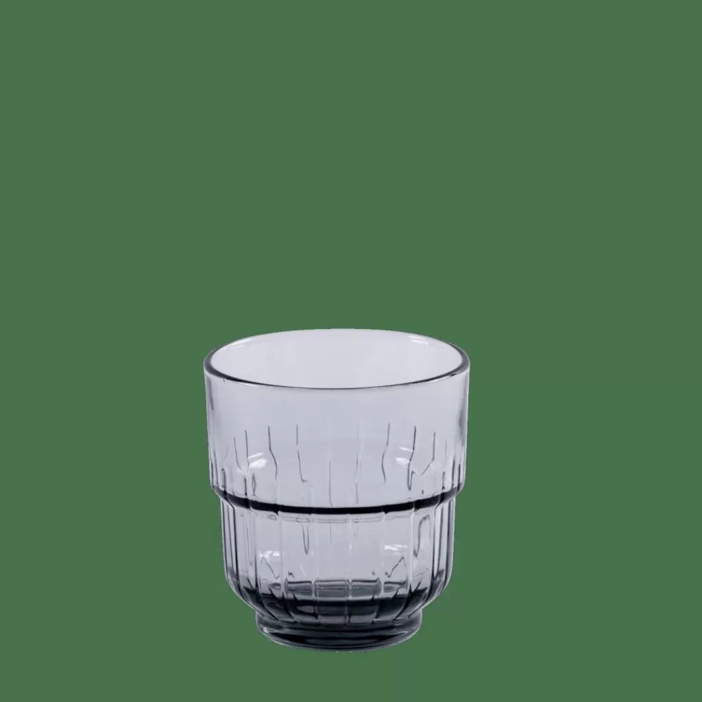 CASA LINQ Vetro 26,6 CL Grigio- Bicchieri Da Acqua