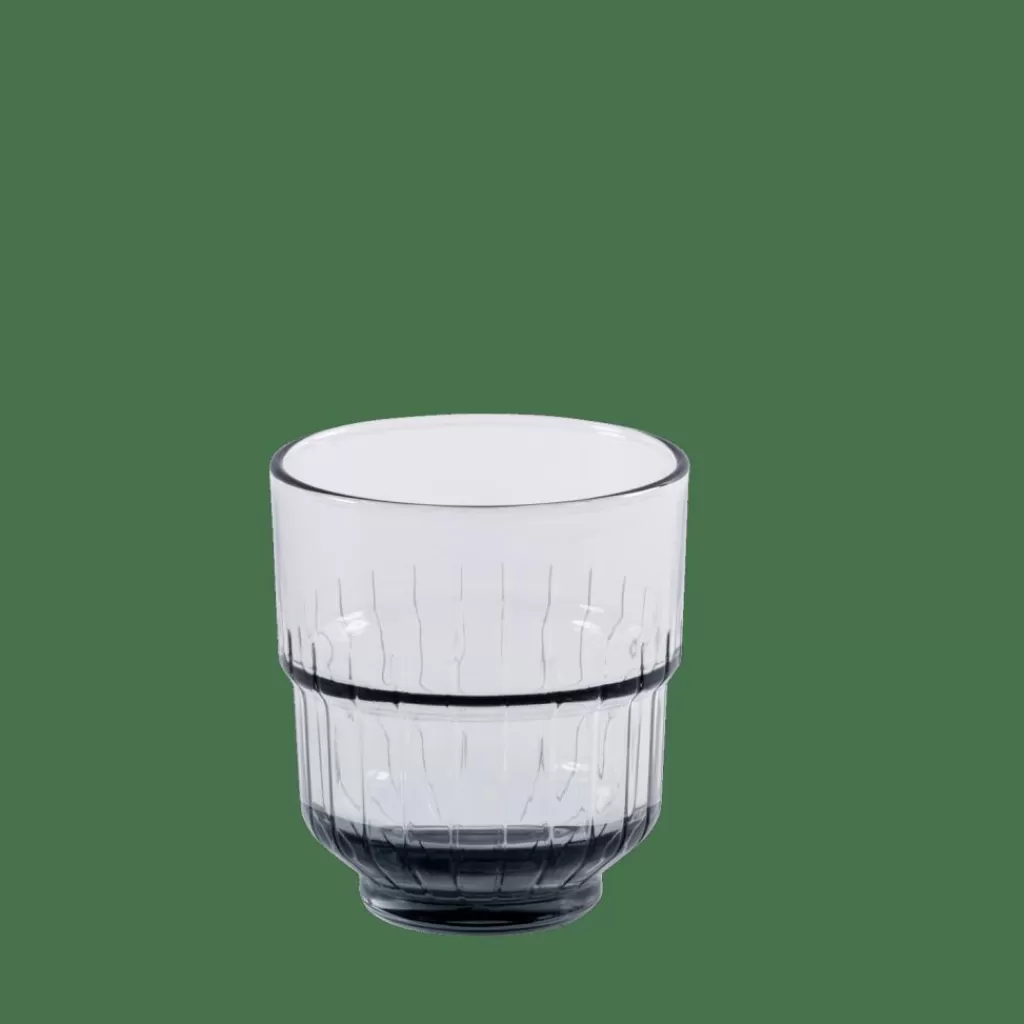 CASA LINQ Vetro 35,5 CL Grigio- Bicchieri Da Acqua