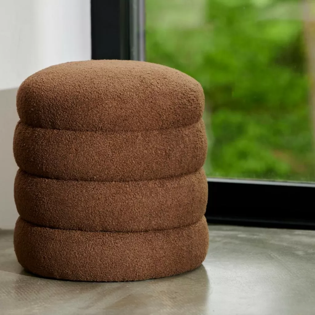 CASA LOBBY Pouf: Marrone- Autunno | Pouf