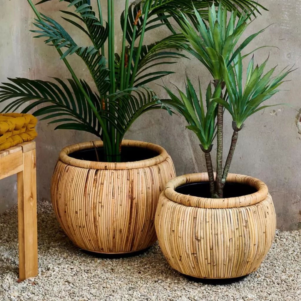 CASA LOMBOK Vaso Per Piante Naturale- Vasi Di Fiori