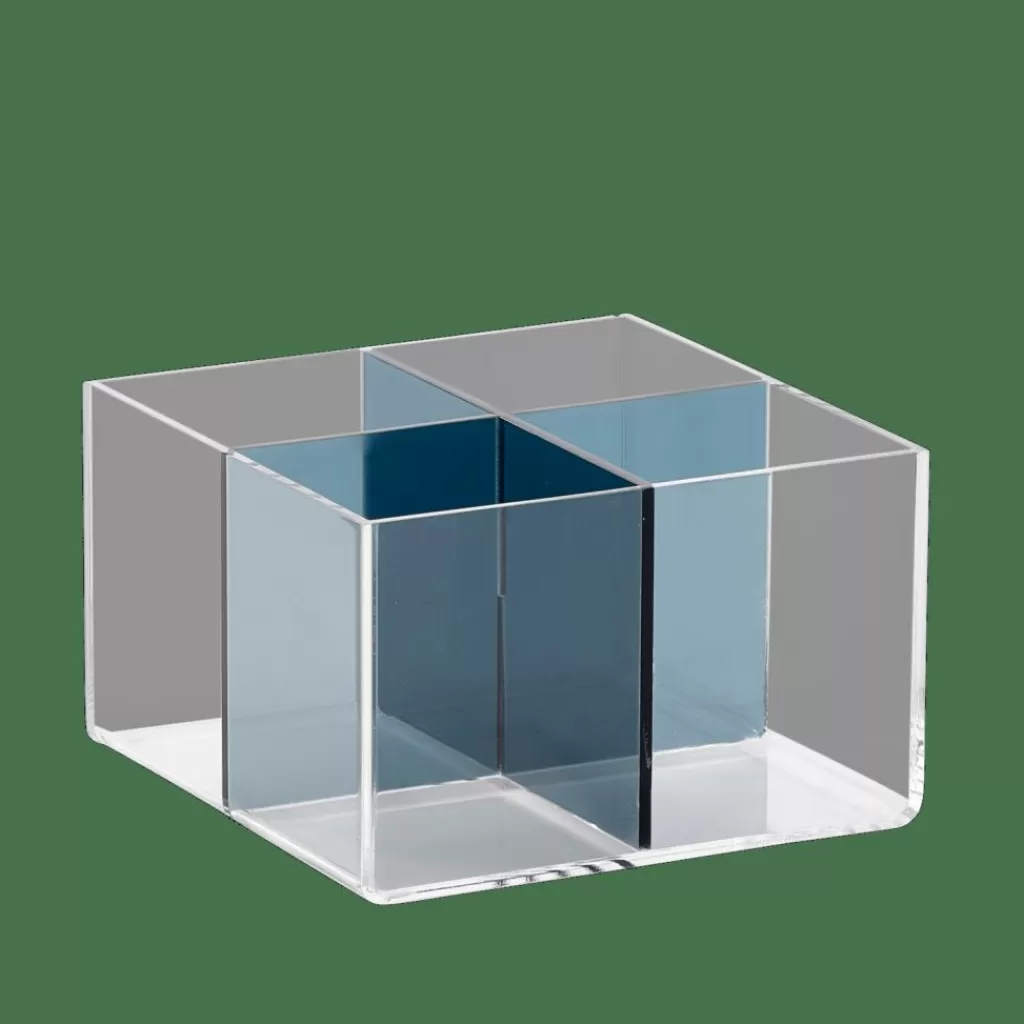 CASA LUXACRYL Organizzatore Trasparente- Accessori Da Lavandino