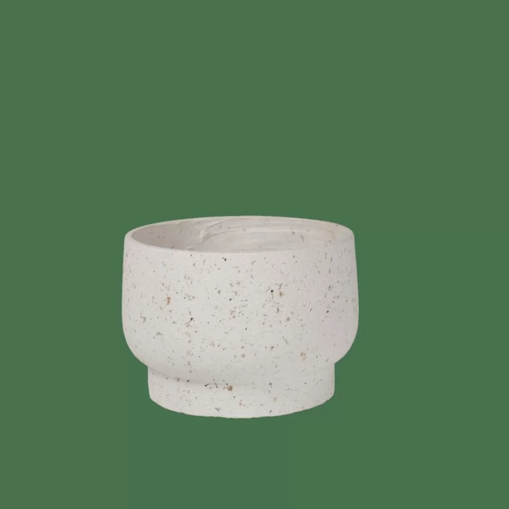 CASA MAGNO Vaso Da Giardino Bianco- Vasi Da Giardino
