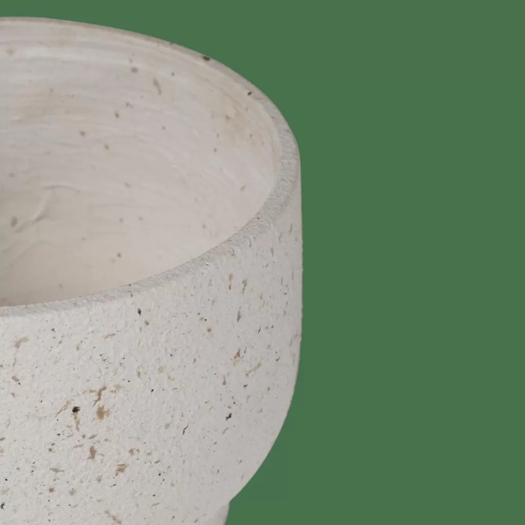CASA MAGNO Vaso Da Giardino Bianco- Vasi Da Giardino