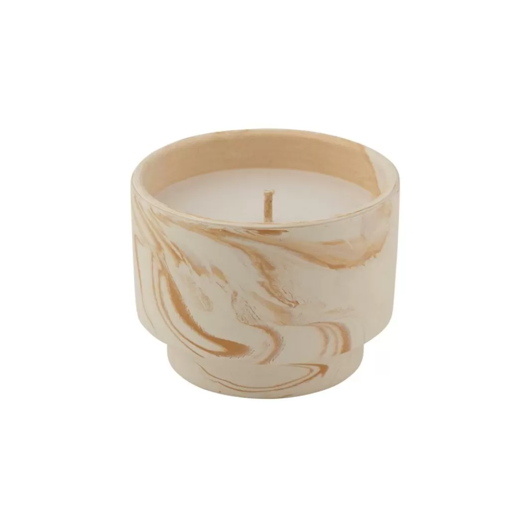 CASA MARBLE Candela Da Esterno Bianco, Arancione- Candele Da Giardino