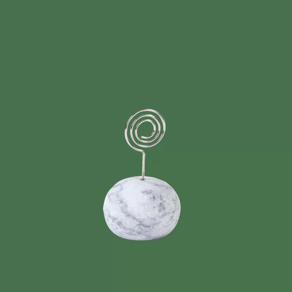 CASA MARBLE Portanome Bianco- Segnanomi