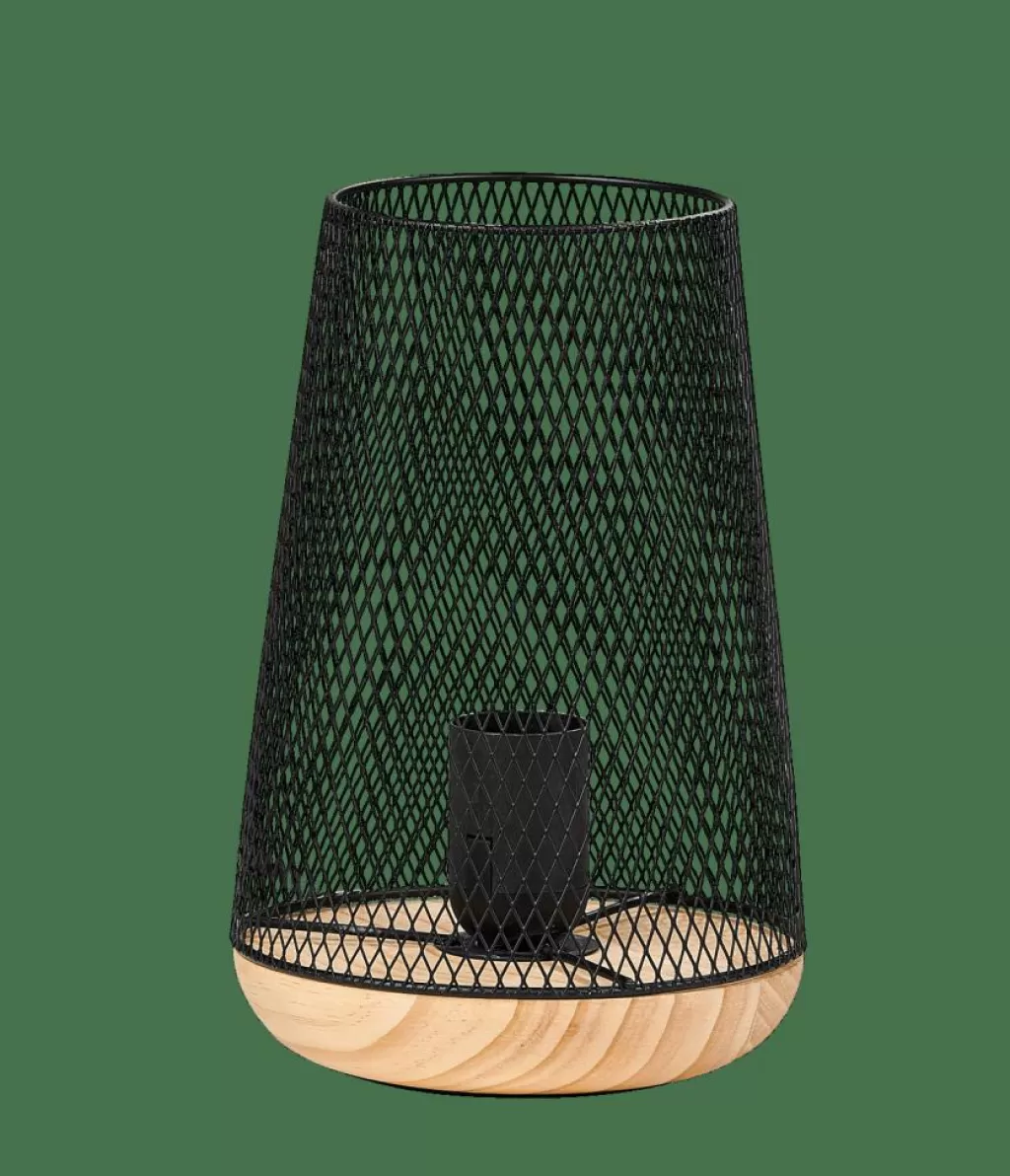CASA MESH Lampada Da Tavolo Nero- Lampade Da Tavolo