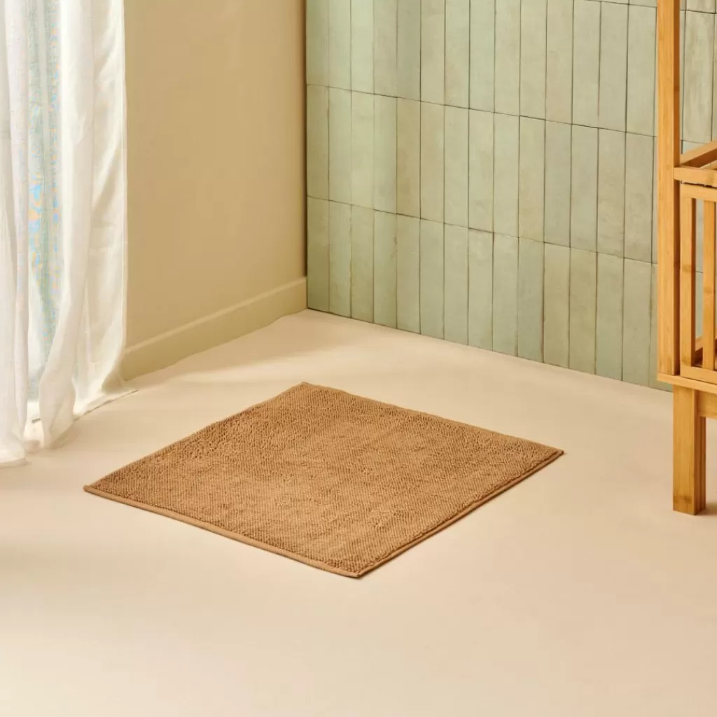 CASA MINERAL Tappetino Bagno Beige- Tappeti Per Bagno
