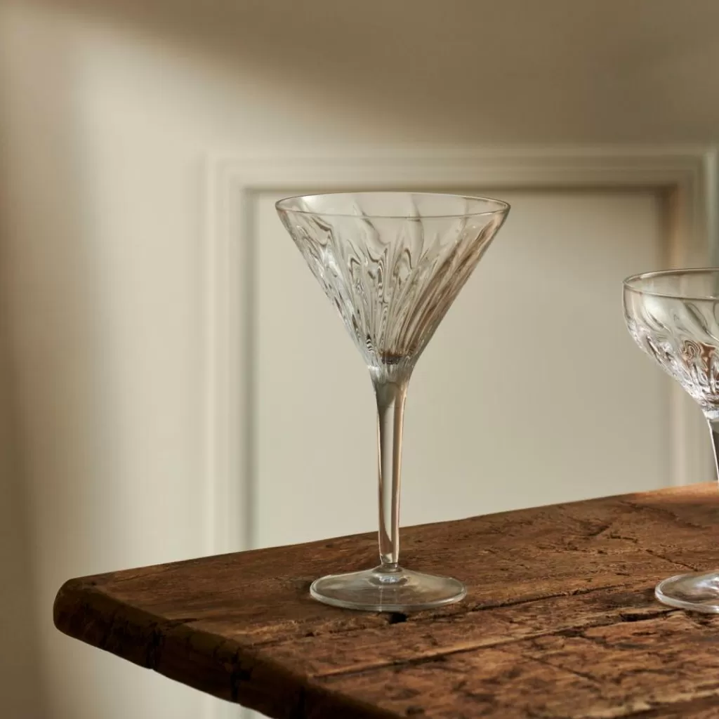 CASA MIXOLOGY Bicchiere Da Martini 21,5 CL Trasparente- Bicchieri Da Cocktail