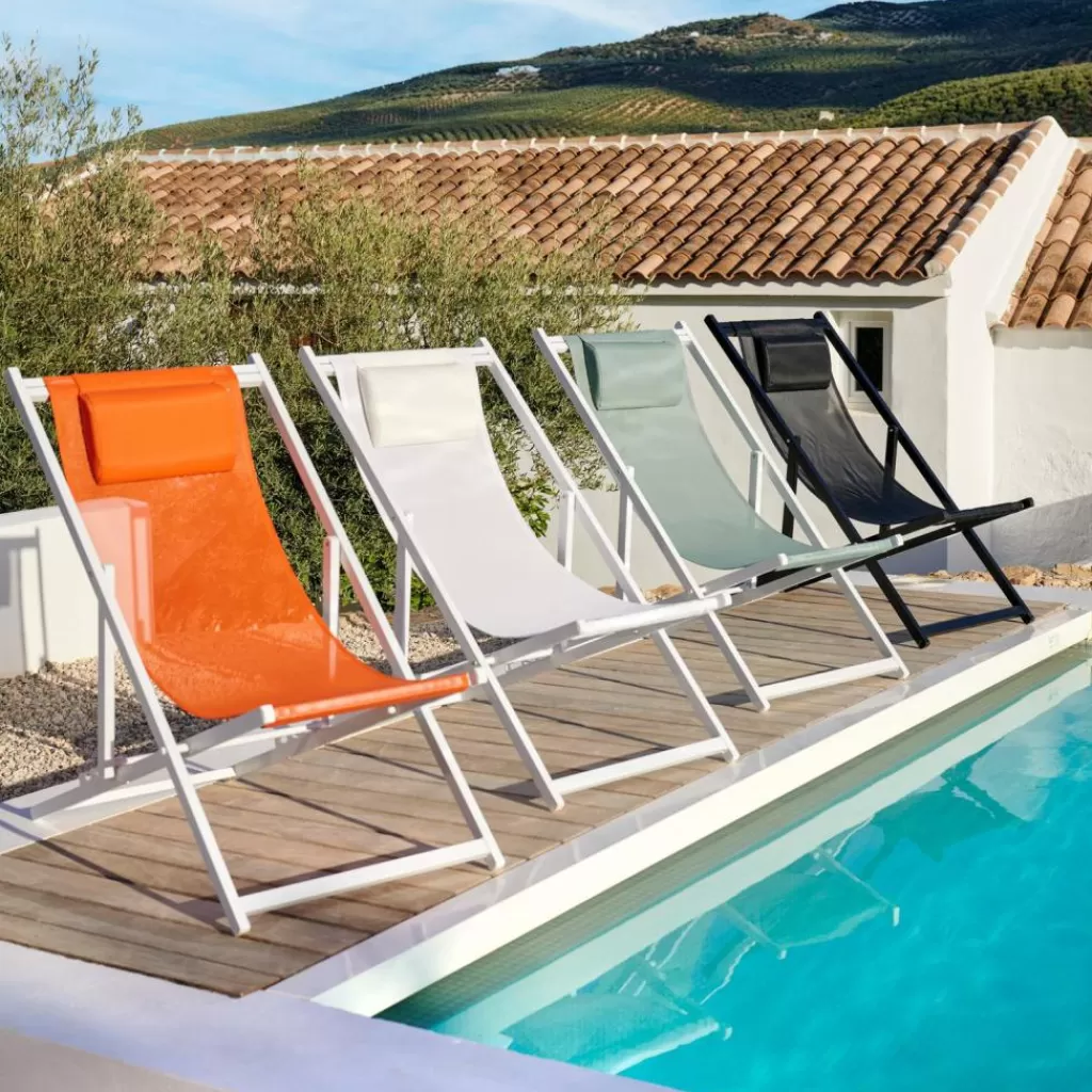 CASA MONTEREY Sedia Pieghevole Verde- Sedie Da Spiaggia