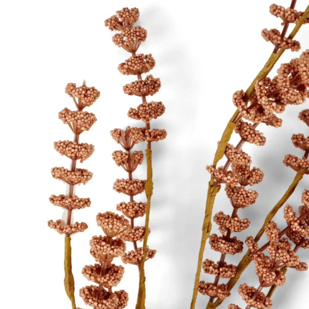 CASA MOTHERWORT Rametto Erbe Rosa- Rami Artificiali | Autunno