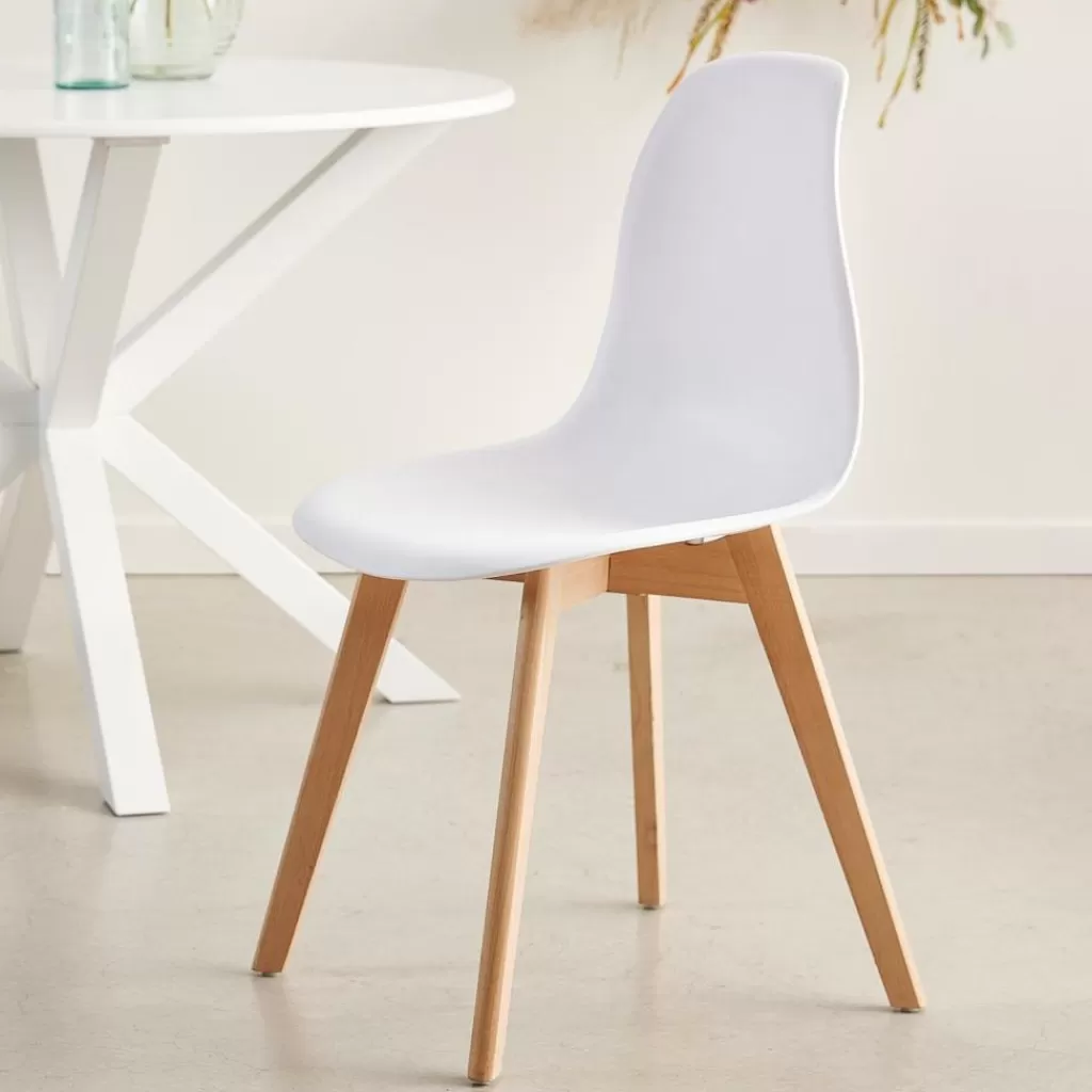 CASA NEW MATS Sedia Da Pranzo Bianco- Sedie Da Pranzo