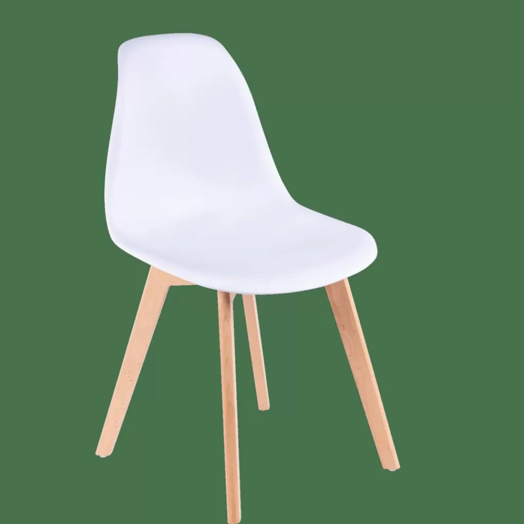 CASA NEW MATS Sedia Da Pranzo Bianco- Sedie Da Pranzo