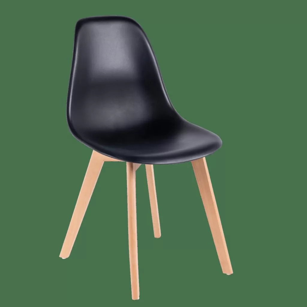 CASA NEW MATS Sedia Da Pranzo Nero- Sedie Da Pranzo
