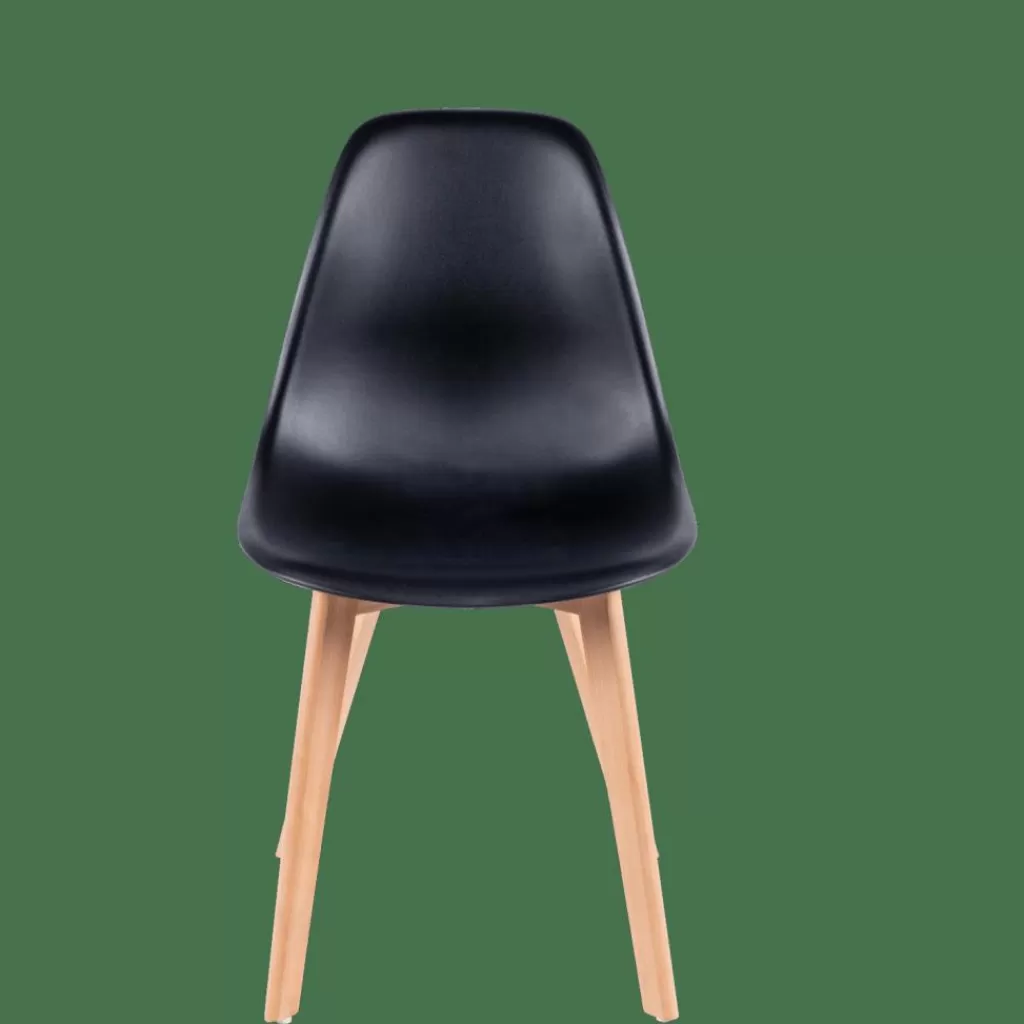 CASA NEW MATS Sedia Da Pranzo Nero- Sedie Da Pranzo