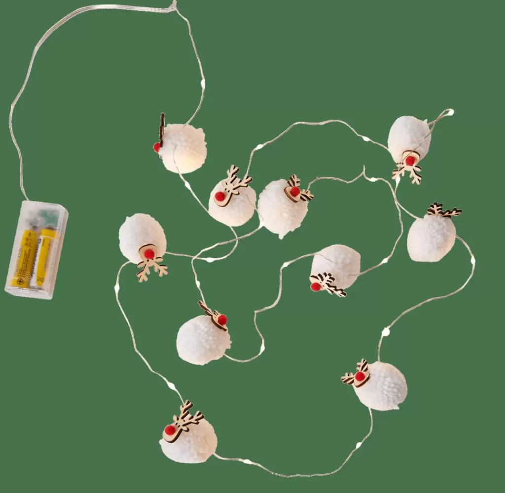 CASA OH DEER Filo Luminoso Con 20 Luci Led Bianco- Fili Luminosi