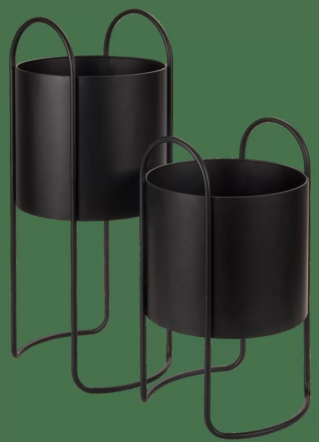 CASA OLGA Vaso Per Piante Nero- Vasi Di Fiori
