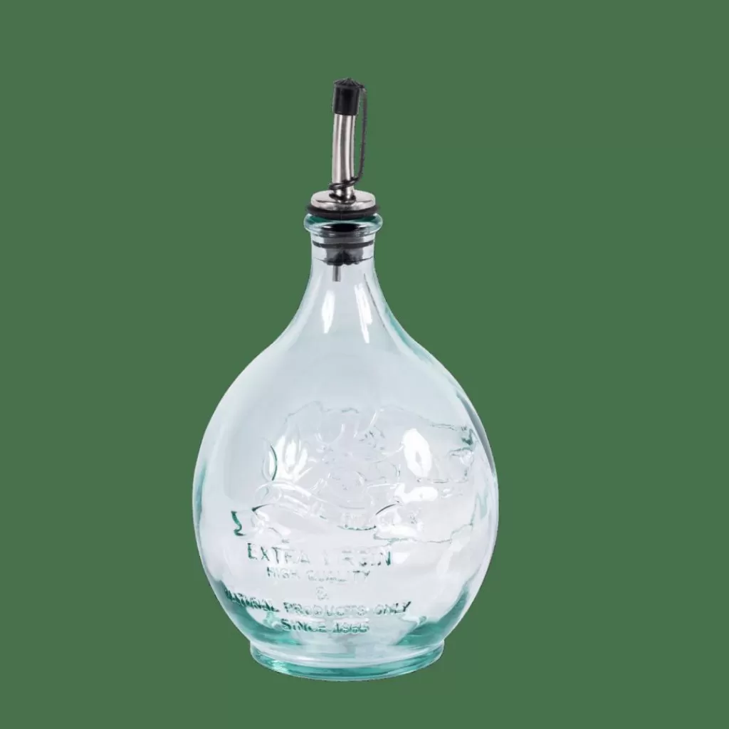 CASA OLIVIERA Bottiglia Olio 1,1 L Trasparente- Bottiglie Per Olio