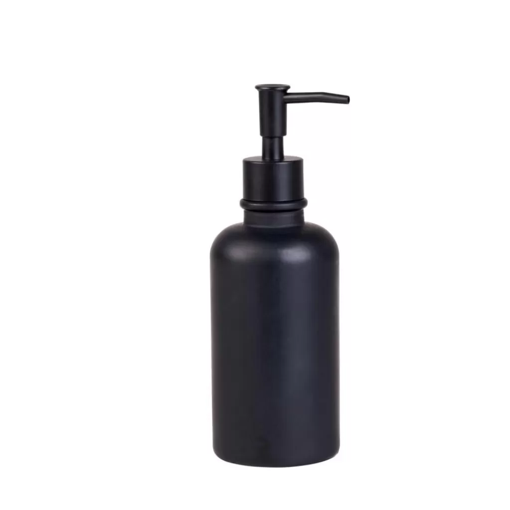 CASA OMBRE Dispenser Per Sapone Nero- Accessori Da Lavandino