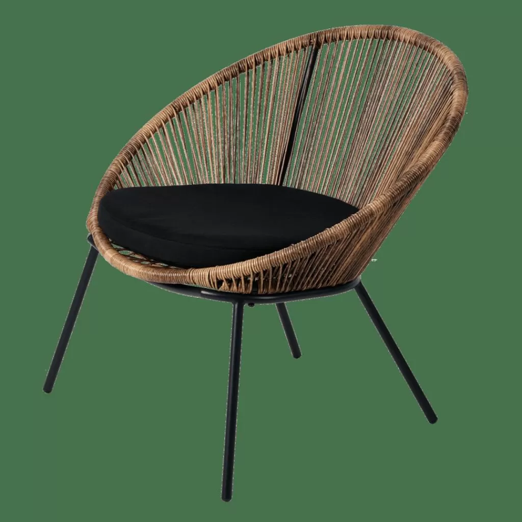 CASA PAPAYO & ACAPULCO Set Lounge Naturale- Sedie Lounge | Set Lounge
