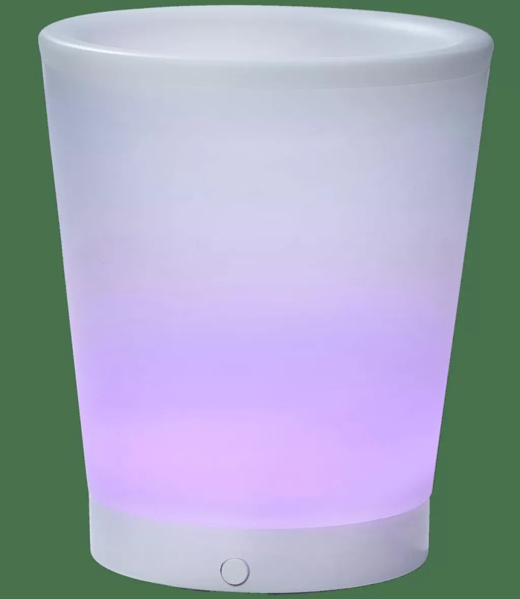 CASA PARTY Secchiello Refrig Con Moodlight Bianco- Secchielli Per Vino