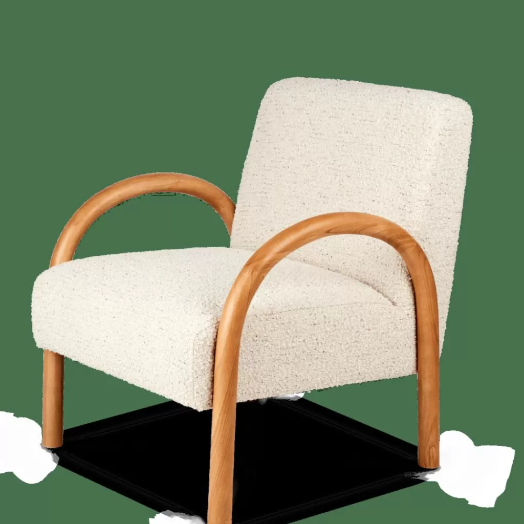 CASA PHOEBE Poltrona Bianco- Divani | Poltrone