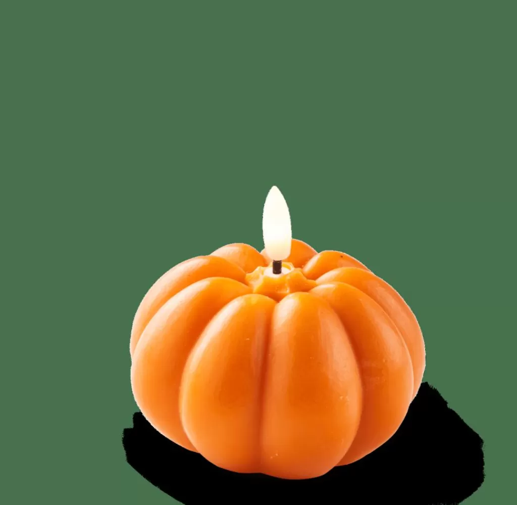 CASA PUMPI Candela Led Arancione- Candele Led | Halloween