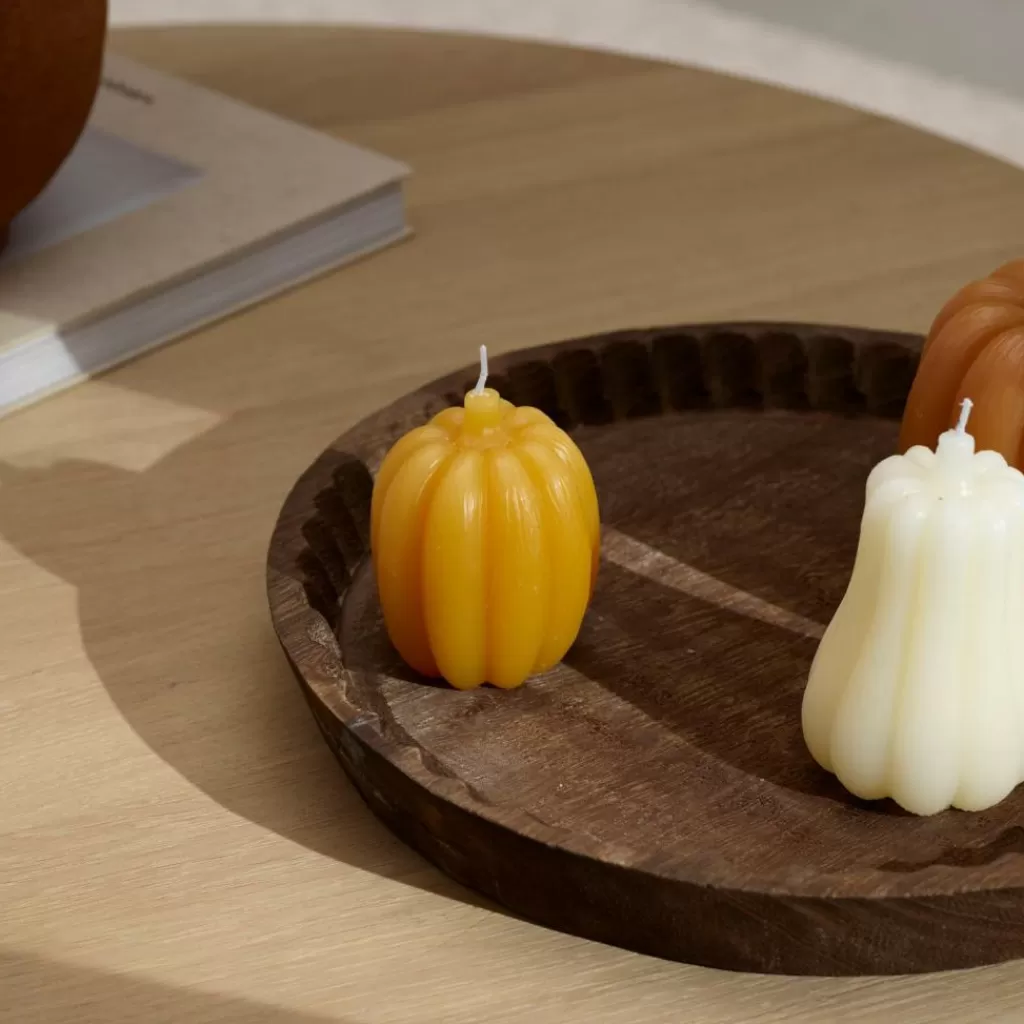 CASA PUMPKIN Candela Giallo- Halloween | Autunno