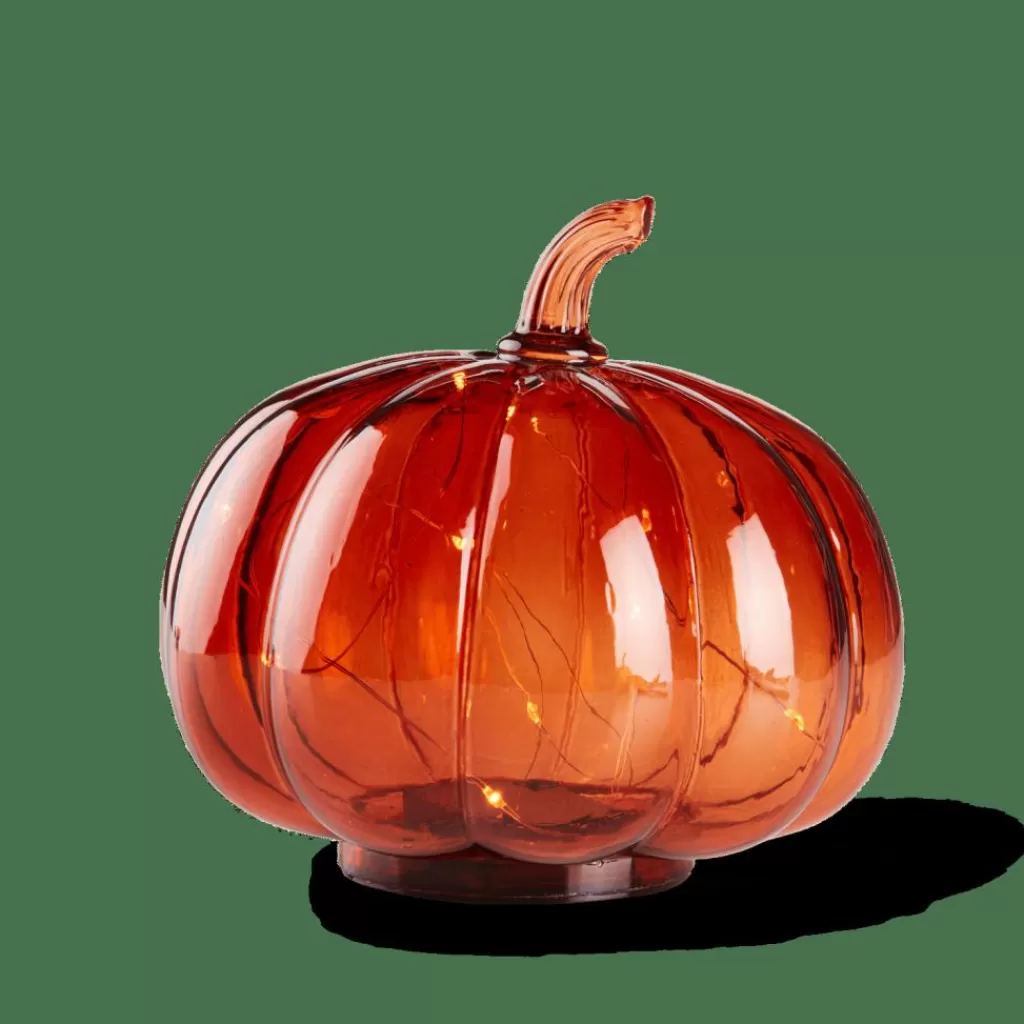 CASA PUMPKIN Lampada Decorativa Arancione- Halloween | Autunno