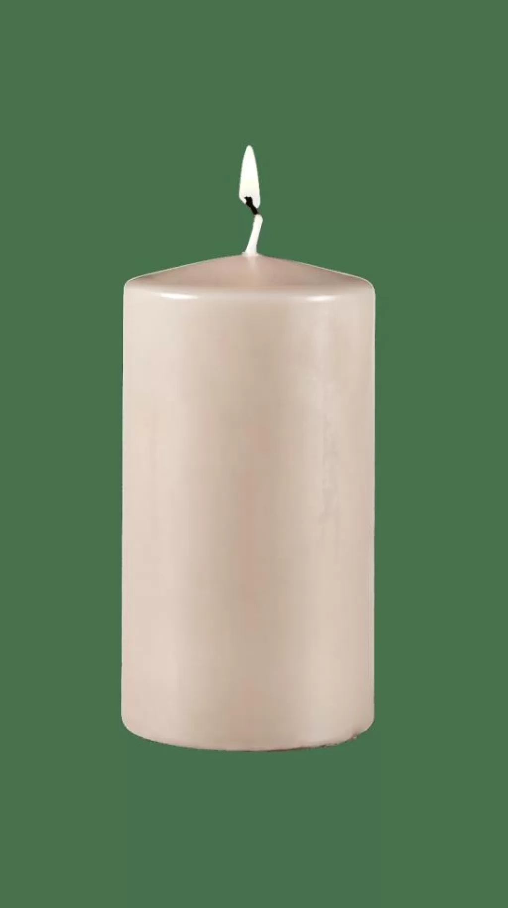 CASA PURE Candela Cilindrica Grigio- Candele