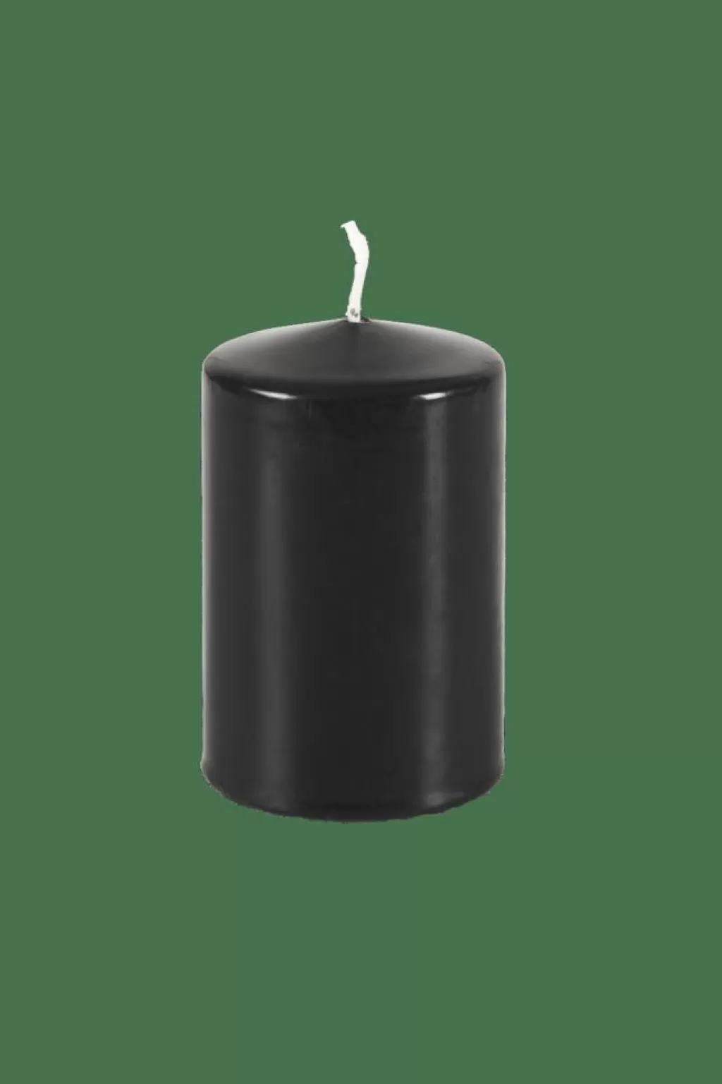 CASA PURE Candela Cilindrica Nero- Candele