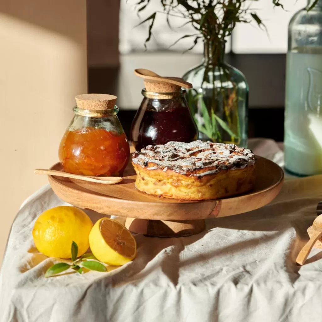 CASA PURE LUXURY Alzatina Per Cupcake Naturale- Piatti Da Portata