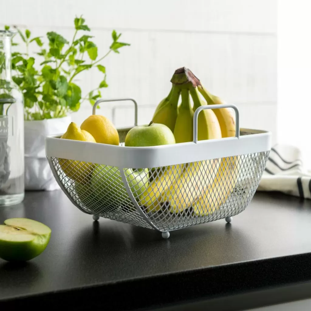 CASA PURO Cestino Bianco- Accessori Da Cucina