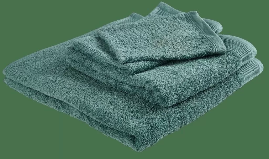 CASA RECYCLE Asciugamano Ospite Aqua- Asciugamani Per Ospiti