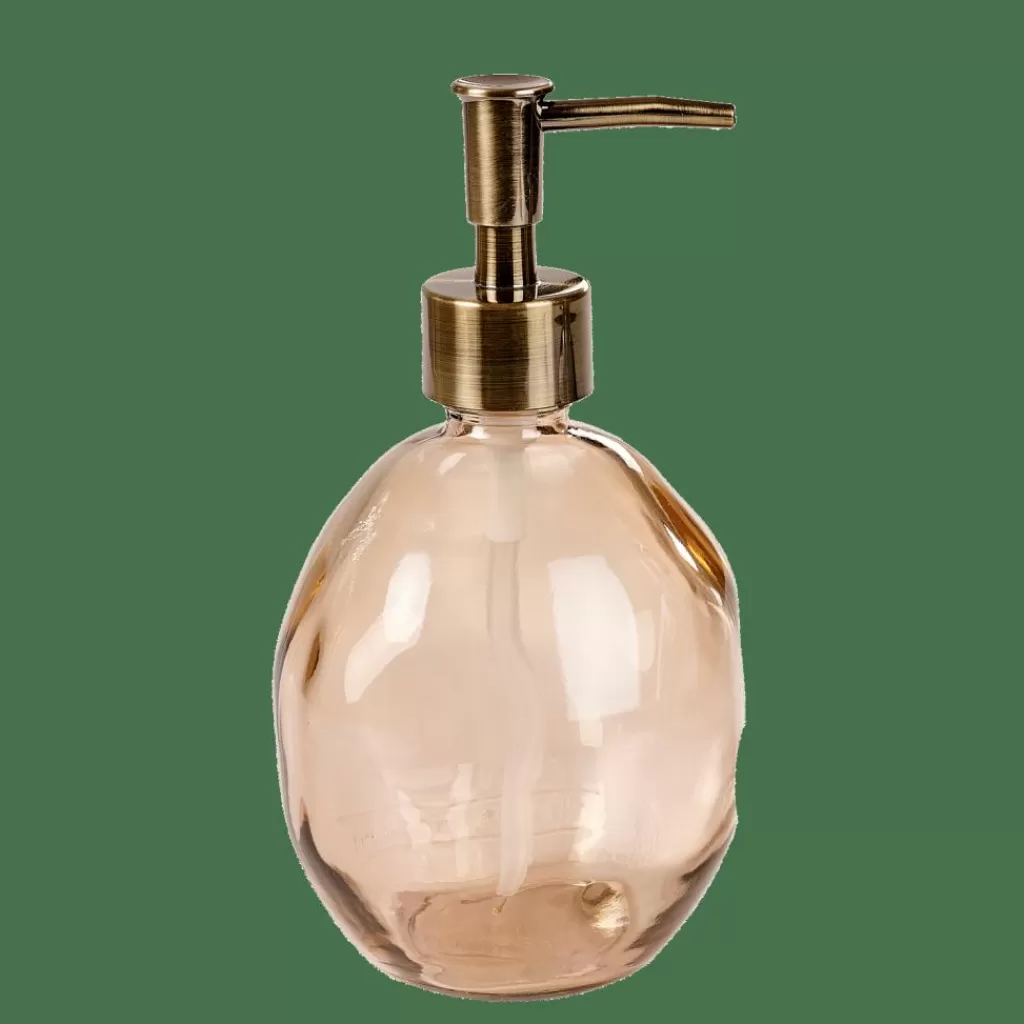 CASA RECYCLE Dispenser Per Sapone Marrone- Accessori Da Lavandino