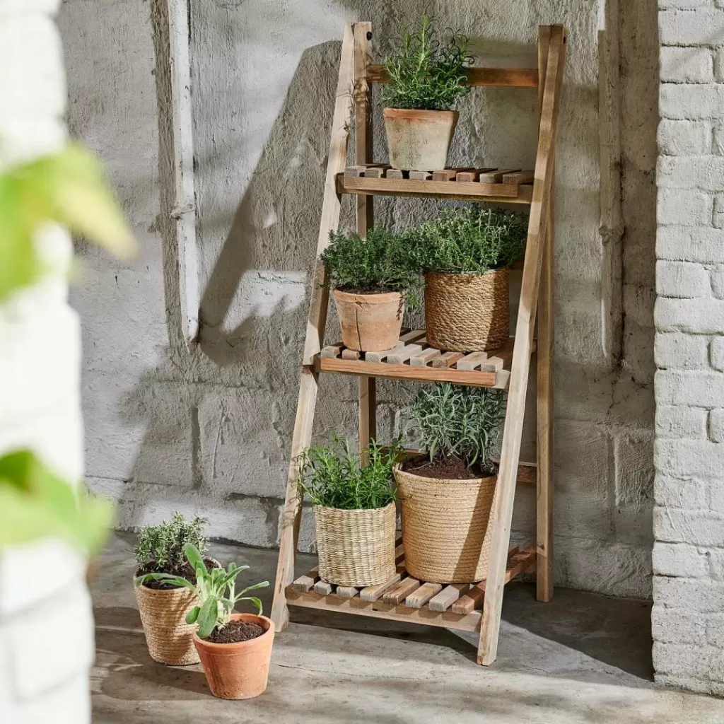 CASA RECYCLE Supporto Per Piante Naturale- Supporti Per Piante