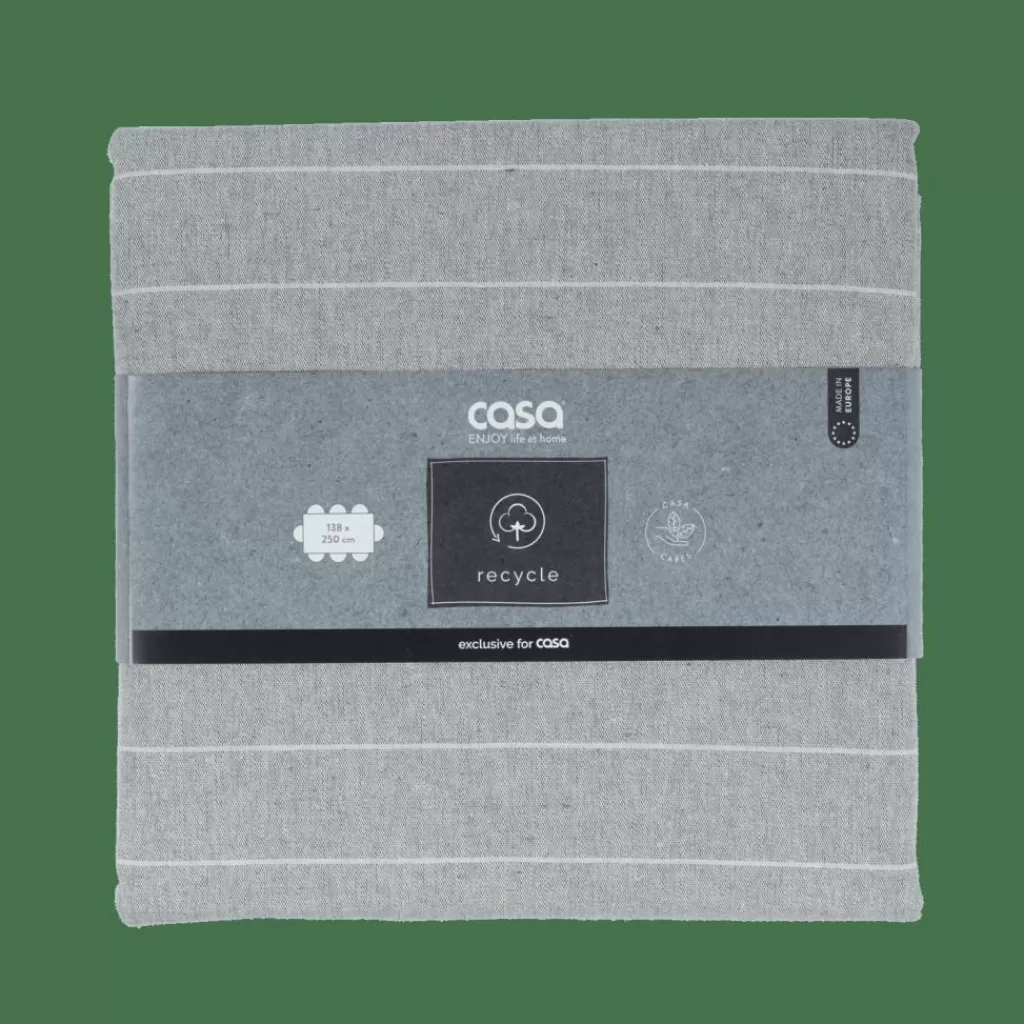 CASA RECYCLE Tovaglia Grigio- Tovaglie