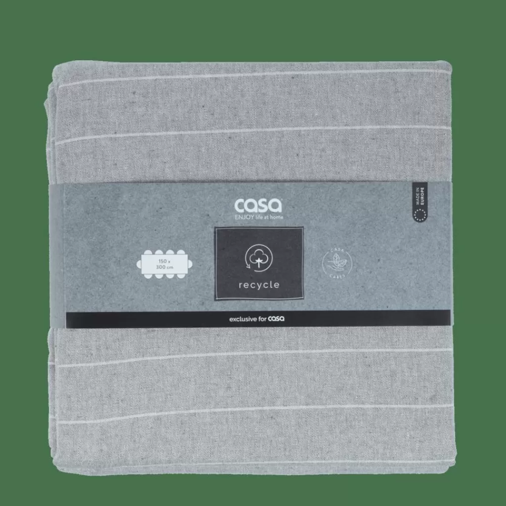CASA RECYCLE Tovaglia Grigio- Tovaglie