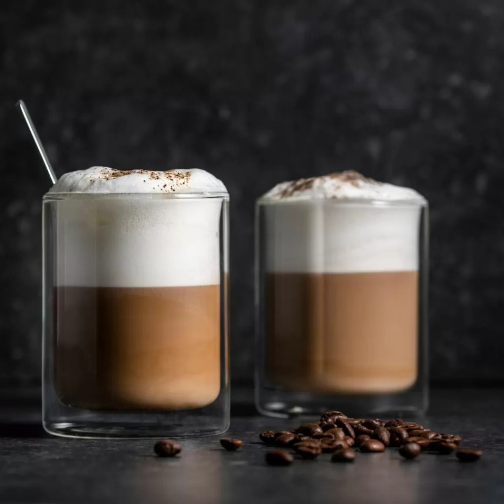 CASA RELAX Bicchiere A Parete Set Di 2 33 CL Trasparente- Utensili Da Tè | Bicchieri Da Caffè