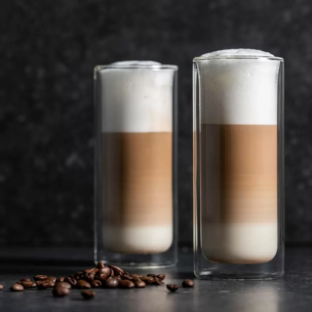 CASA RELAX Bicchieri A Doppia Parete,set Di 2 30 CL Trasparente- Bicchieri Da Caffè | Bicchieri Da Tè