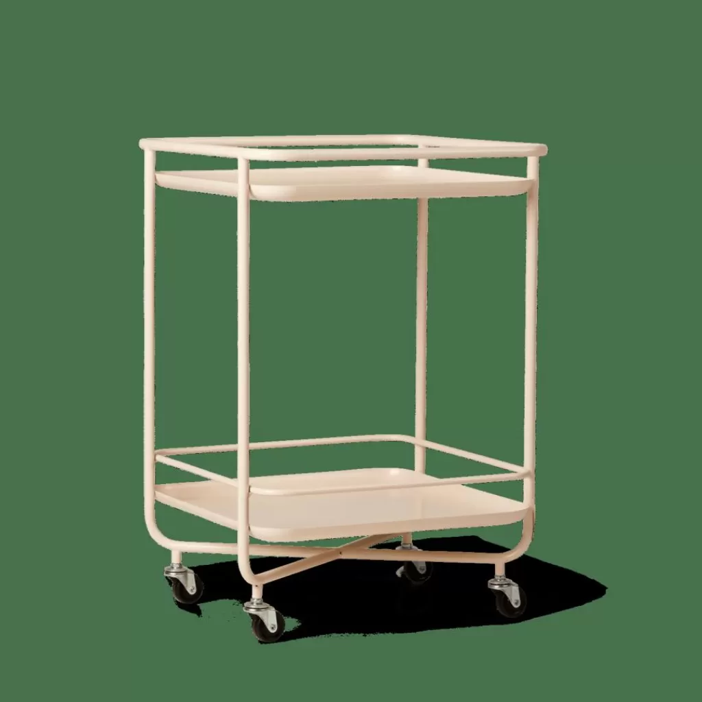 CASA REMUS Carrello Quadrato Sabbia Sabbia- Carrelli