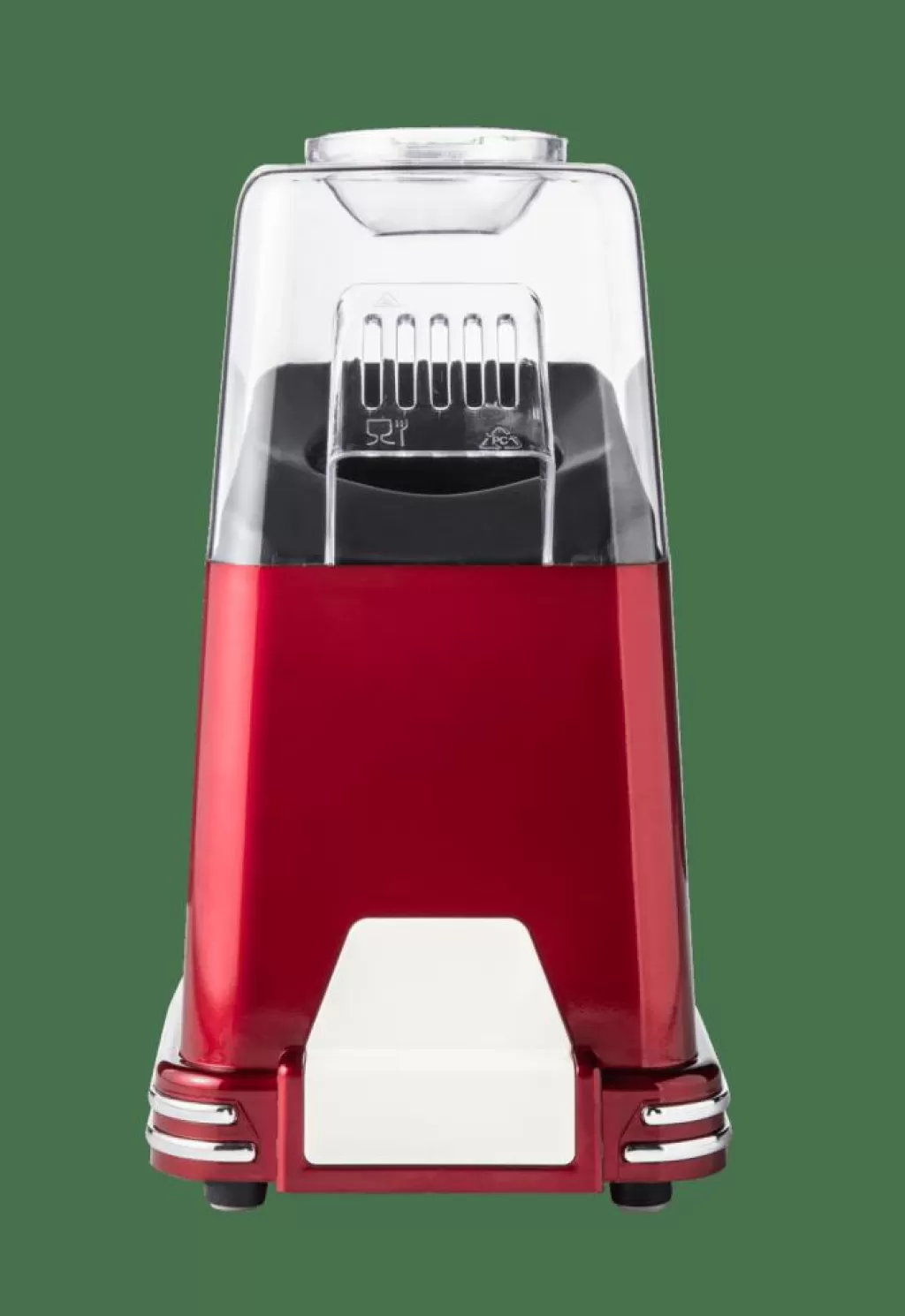 CASA RETRO FUN Macchina Per Popcorn Rosso- Elettrodomestici